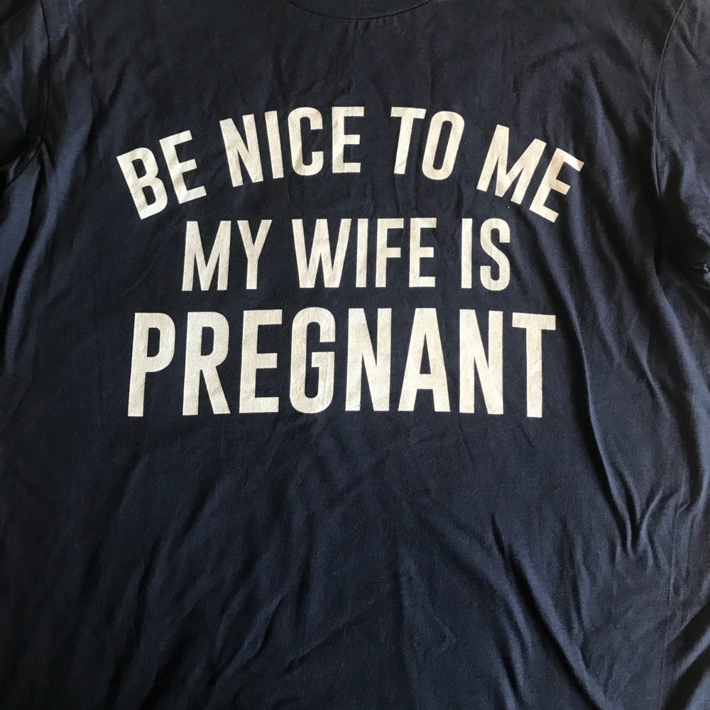Men’s My Wife is Pregnant Shirt XL